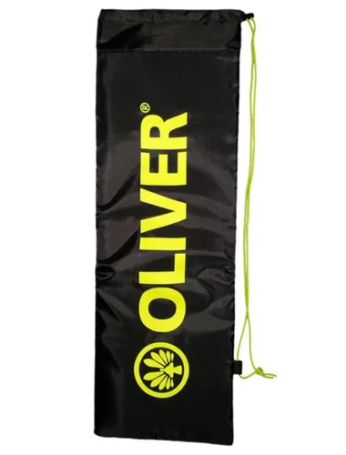 OLIVER Schlägerhülle Squash/Badminton Fullsize mit Kordelzug schwarz - 1 Stück