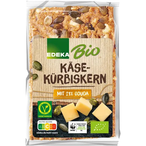 Edeka Bio Käse-Kürbiskern Knäckebrot 200g von EDEKA