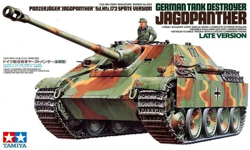 German Jagdpanther Late Version Tamiya 4950344993017 von Tamiya