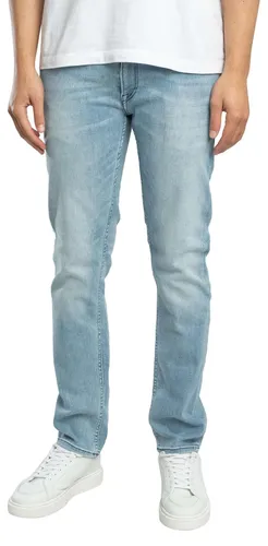 Replay Herren Jeans Grover Straight-Fit mit Comfort Stretch – Light Blue 010 (Blau) - Die GROVER Jeans in Light Blue bietet dank Comfort Stretch optimalen Tragekomfort. Mit geradem Bein und lässigem Look ist sie ideal für den Alltag und vielseitig kombinierbar.