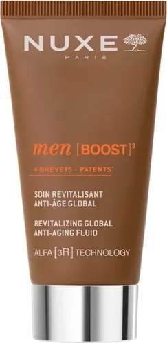 Nuxe Men [BOOST]³ Anti-Aging Creme 50 ml - Hochwertige Gesichtscreme für Männer, die strafft und revitalisiert. Bietet 24 Stunden Feuchtigkeit und schützt die Haut vor Umwelteinflüssen. Ideal für eine vitale, gepflegte Erscheinung.