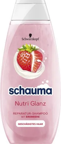 Schauma Nutri Glanz Reparatur Shampoo Haar Smoothie mit Erdbeere 400ml