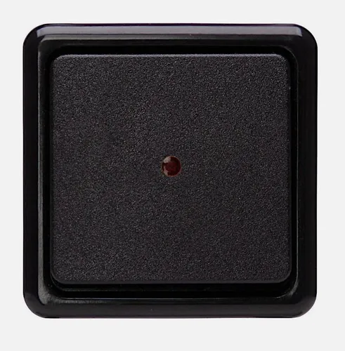 Kopp STANDARD Aufputz – Kontrollschalter, Farbe: Schwarz