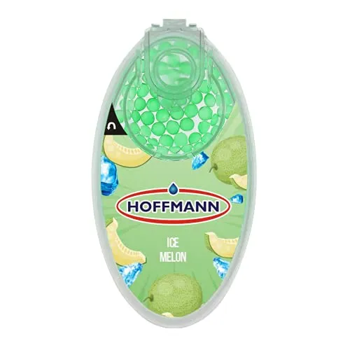 Hoffmann - Premium Aroma Kapseln Ice Melon | DIY Click Filter Kugeln | 100 Kugeln