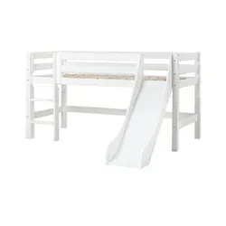 Produktbild Hoppekids Hochbett ECO Luxury , weiß , Maße (cm): B: 197 H: 114
