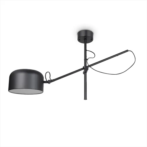 Paco Home Pendelleuchte E27 Schwarz – Stilvolle Deckenlampe für Wohnräume - Elegante Pendelleuchte in Schwarz, ideal für Wohnzimmer und Büro. Sie überzeugt durch ihr schlichtes Design und hochwertige Verarbeitung. Kombinierbar mit dimmbaren Leuchtmitteln für individuelles Lichtambiente.