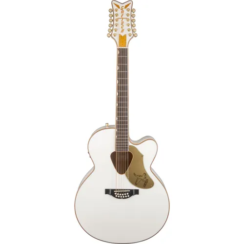 Gretsch G5022CWFE-12 Falcon Rancher - 12-saitige Westerngitarre - Gitarren: Massive Fichte Decke, hochwertiges Fishman Isys+ Pickupsystem und edles Gold-Finish für perfekten Sound und stilvolles Design.
