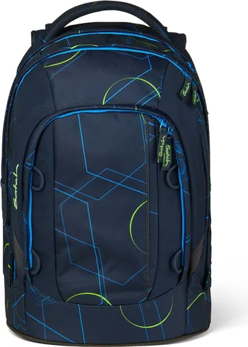 satch pack Schulrucksack Blue Tech - Ergonomisch, 30L Stauraum, standfest und optimal organisiert für Schüler ab 5. Klasse