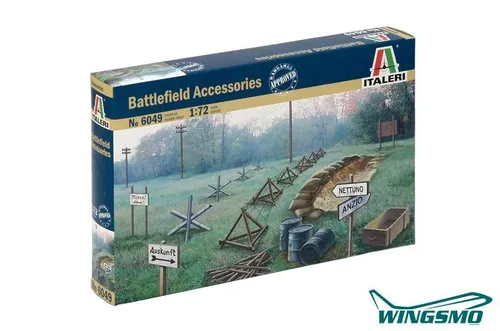 Italeri WWII Schlachtfeldzubehör 6049