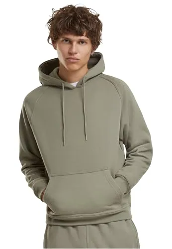 Urban Classics Herren Tb014-blank Hoody Sweatshirt - Palegreen, XXL EU - Kapuzenpullover für Herren, aus schwerer Sweatware für optimalen Komfort und Wärme, ideal für kühle Tage. Nahtfreie Raglan-Schulter für Bewegungsfreiheit und modernen Look.