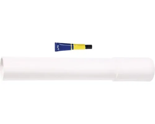 Spülrohrverlängerung Ø44 mm x 300 mm weiß