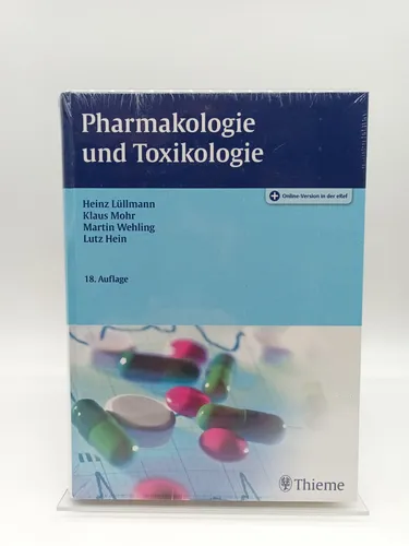 Pharmakologie und Toxikologie - Thieme - 18. Auflage - Studium & Erwachsenenbildung, umfassendes Werk zur Arzneimittelwirkung und gezielten Medikation, ideal für Medizinstudenten und Fachkräfte.