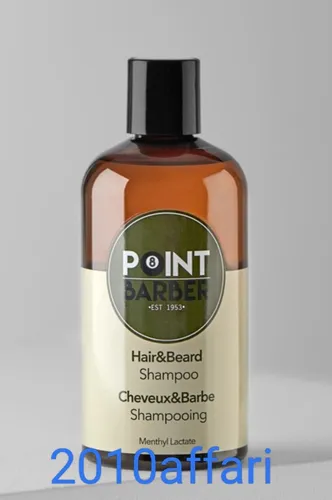 Point Barber Haare & Beard Shampoo 300 ML in grün von Point Barber - Farmagan