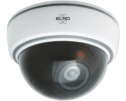 Elro Dummy-Dome-Kamera für den Innenbereich mit Blitzlicht CDD15F