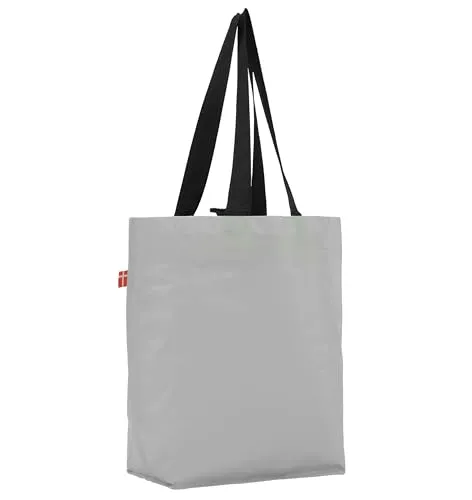 BikeZac 2.0 von COBAGS | FAHRRADTASCHE Clip-On EINKAUFS-Tasche | Fahrrad-Einkaufstasche | Gepäckträger-Tasche, Farbe:Cobags Simply Grey
