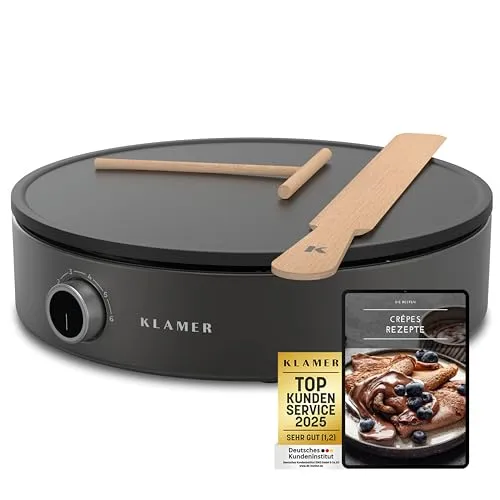 KLAMER Crêpesmaker mit 33 cm Ø