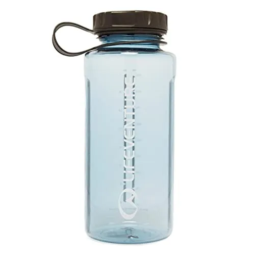 Lifeventure 1 Litre Tritan Flask for Hiking, Camping, Outdoor Sports, Made from BPA-Free Material, Leak-Proof, Screw-Top Lid, with Side Volume Measurements