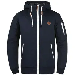 Solid SDTilly Herren Übergangsjacke mit Kapuze - Funktionsjacke aus nachhaltig produzierter Baumwolle, wasserabweisend und ideal für Übergangszeiten, mit praktischen Reißverschlusstaschen und gefütterter Kapuze.