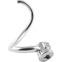 KitchenAid Edelstahlknethaken 5K7SDH für 6,9L Küchenmaschinen - Küchengeräte-Zubehör: Spiralförmiger Power-Knethaken aus Edelstahl, ideal für das Kneten von Hefeteig und perfekt für große Mengen.