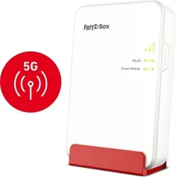 FRITZ Box 6860 5G Router - High-Speed mit WiFi 6 - Router, Modell 6860, bietet blitzschnelle 5G-Verbindung und modernste WiFi 6 Technologie für optimales Streaming und Gaming.