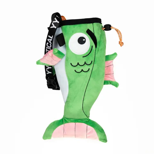 YY Vertical Fisch Chalk Bag (Größe ONE SIZE, gruen)