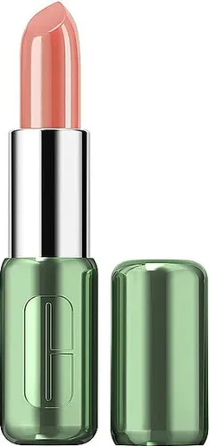 Clinique Pop Longwear Lipstick Shine 3,9 g 01 Nude Pop - Lippenstift in 36 Farbtönen und 3 Finishes, langanhaltend mit 8 Stunden farbechtem Halt und integriertem Primer für ein angenehmes Tragegefühl.