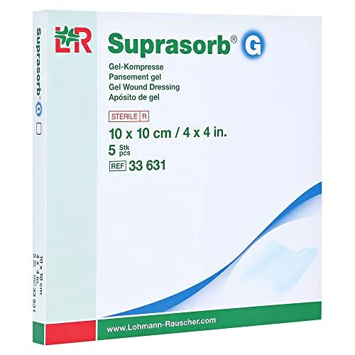 SUPRASORB G Gelkompresse 10x10 cm von Lohmann & Rauscher