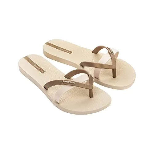 Ipanema KIREI FEM Flip Flops - Stylische Flip Flops mit zusätzlichem Riemen für modernen Look. Tolle Farbkombinationen und flexible Laufsohle sorgen für hohen Tragekomfort.