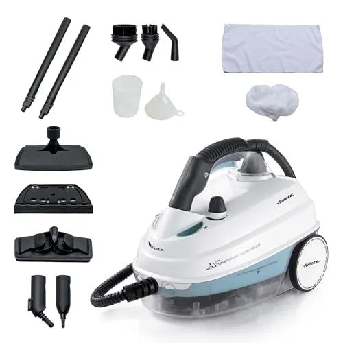 Ariete 4146 XVapor Deluxe - Mobiler Dampferzeuger mit 5 bar Druck, effektive Reinigung ohne Chemikalien und hohe Desinfektionsrate bis 99,9%