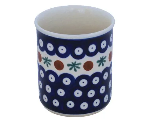 Original Bunzlauer Keramik Saftbecher (ohne Henkel) V=0.25 Liter im Dekor 41