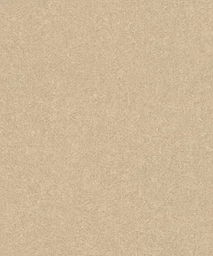 Tapete Vlies Rasch Einfarbig Struktur dunkelbeige gold in gold von Rasch