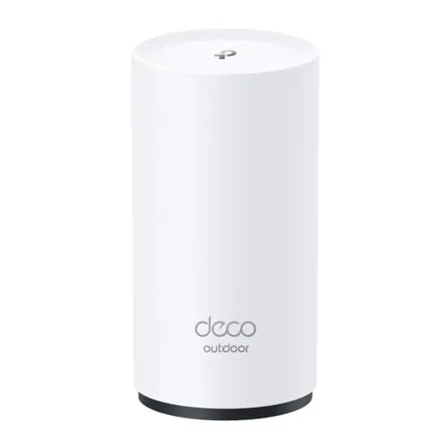TP-Link Deco X50-Outdoor - Wi-Fi 6 Mesh Router AX3000, IP65 wetterfest für Garten & Pool, 2 Gigabit-Ports, einfache Installation