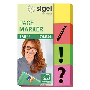 SIGEL SYMBOL Haftmarker farbsortiert