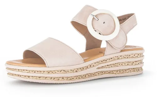 Modische Keilsandalette GABOR in Rosa in pink von Gabor