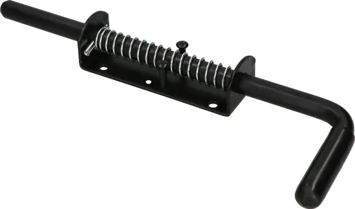 KOTARBAU® Bolzenriegel Torriegel Schlossriegel Gummigriff Schwarz 29 cm