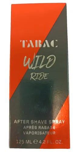 Tabac® Wild Ride After Shave 125ml - Erfrischende Pflege - After Shave mit 125ml, bietet intensive Erfrischung und beruhigt die Haut nach der Rasur, ideal für den modernen Mann.