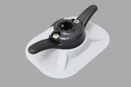 Railblaza Cleatport Ribmount Halterung Außenhaut (grau) zum Kleben 03-4049-51