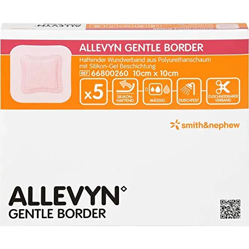 Allevyn Gentle Border 10x10 cm Schaumverband