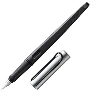 LAMY joy 011 AL Patronenfüller schwarz/Aluminium B (breit) in schwarz von LAMY