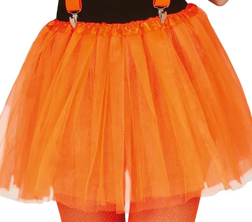 Tutu Tüllrock orange Rock Fasching Karneval Orangen Kostüm