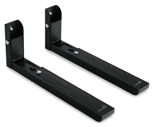 Pronomic UWM-30 BK Universal Mikrowellen Wandhalterung ausziehbar Schwarz