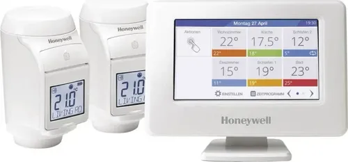 Honeywell Evohome Starter Set 2 CZ THR99C3102, Evohome Touch WiFi + 2x Thermokopf HR92