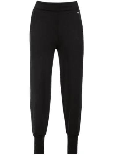 TRIGEMA Lange Wellnesshose für Damen, Gr. XXL, schwarz von Trigema