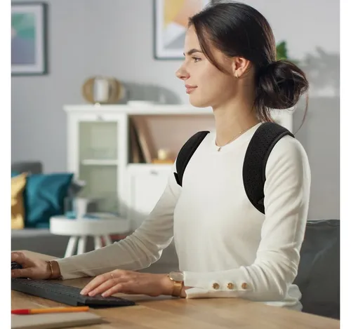 riijk Rückenstabilisator Rücken Geradehalter, Größe anpassbar, Haltungskorrektur