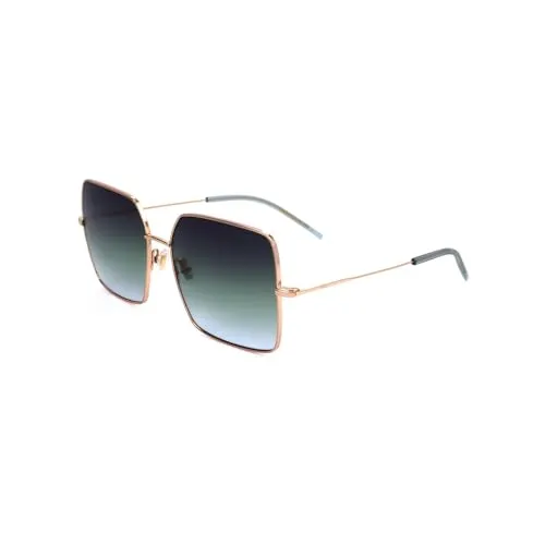 HUGO BOSS Sonnenbrille HB 1531/S DDBPR - Damen Sonnenbrille im modernen quadratischen Design mit UV400 Schutz, gefertigt in Italien und kombiniert mit einem eleganten Roségold-Rahmen.