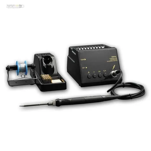 McPower Lötstation 1540188, MLS-8961, 50 Watt mit digitalem Display - Vielseitige Lötstation für präzises Arbeiten. Mit schnellem Aufheizen in 50 Sekunden und automatischem Schlafmodus. Ideal für Schulen und DIY-Projekte.
