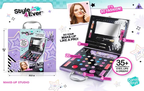 CANAL TOYS OFG 313 - STYLE 4 EVER - MAKE UP STUDIO - SCHMINK-SET # NEU OVP