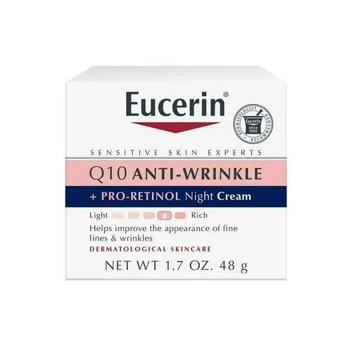 Eucerin Q10 Revitalize Nachtcreme ohne Duftstoffe, 48 g von Eucerin