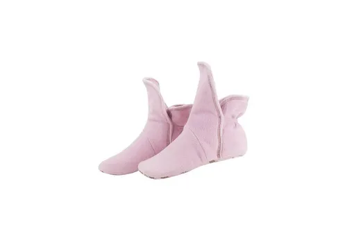 RAIKOU Hausstiefel Haussocken super flauschige Hüttenschuhe Hausschuh aus Micro Fleece mit ABS und Rutschfester Sohle