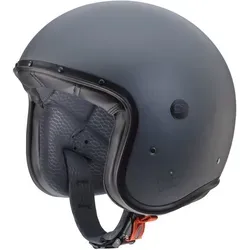 Caberg Freeride X Jethelm - Matt-Dunkelgrau - L - Motorradhelm mit ECE 22.06 Zulassung, stylish und leicht, ideal für Custom Biker. Ausgestattet für Pro Speak Evo Kommunikationssystem, ermöglicht Musik und Telefonate in bester Klangqualität.